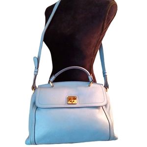 💙MCM 2-WAY LEATHER SATCHEL/BAG